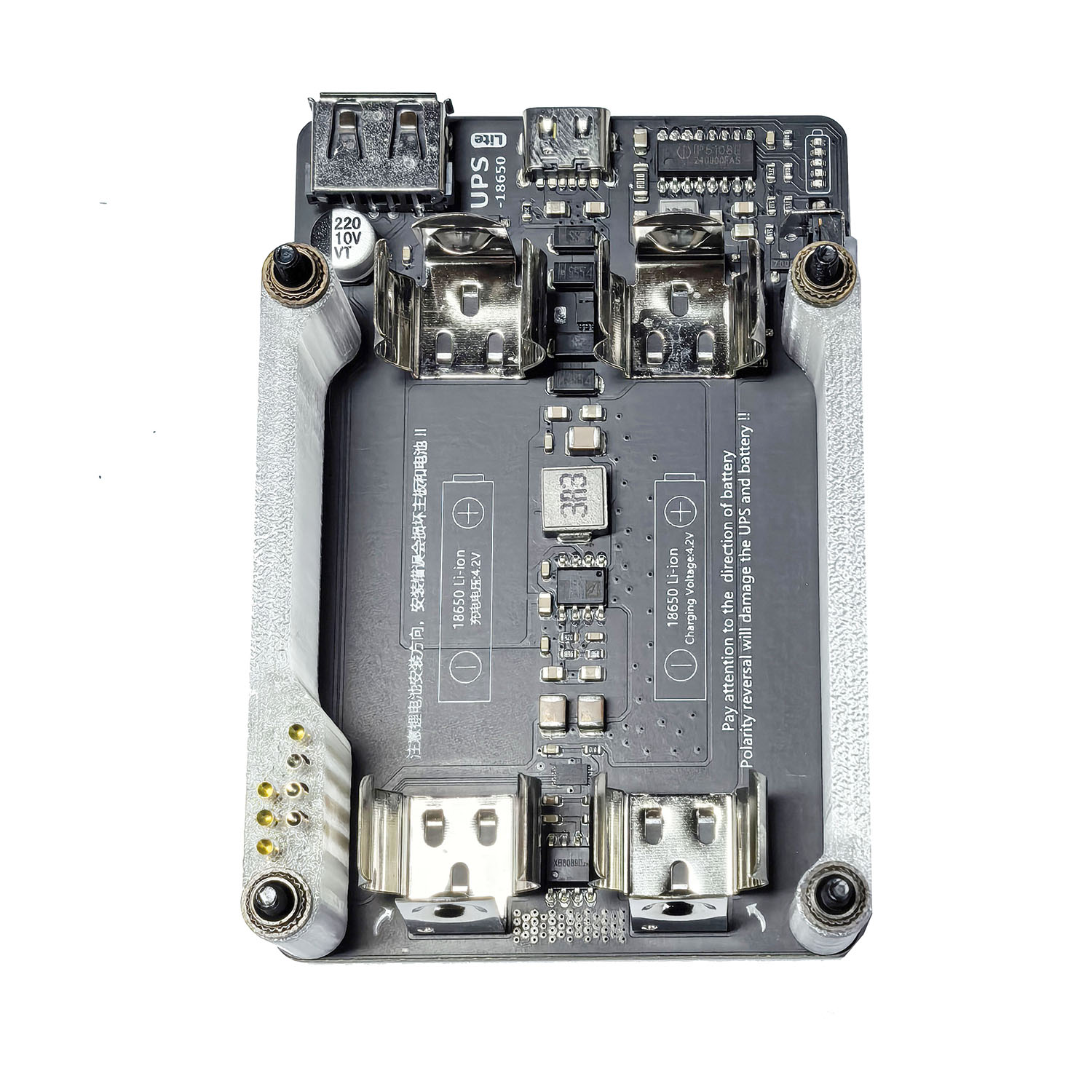 Raspberry Pi 4B 3B + 3B 5V 3A  - đánh giá và giá Raspberry Pi Uninterrupted Power Supply Ups 18650